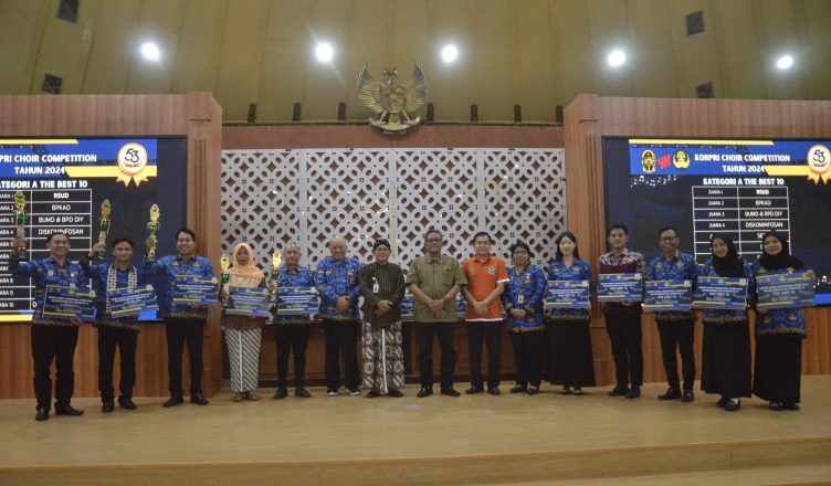 RSUD Kota Yogyakarta Juara Korpri Choir Competition